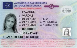 Buy Genuine Lithuania Drivers Licenses
