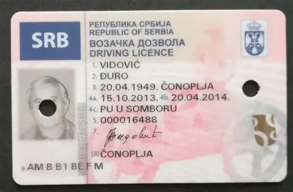 Obtaining Original Serbia Drivers Licenses