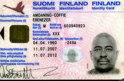 Buy Genuine Finland ID Cards