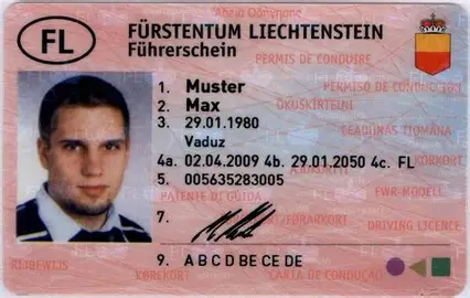 Buy Original Liechtenstein Drivers licenses